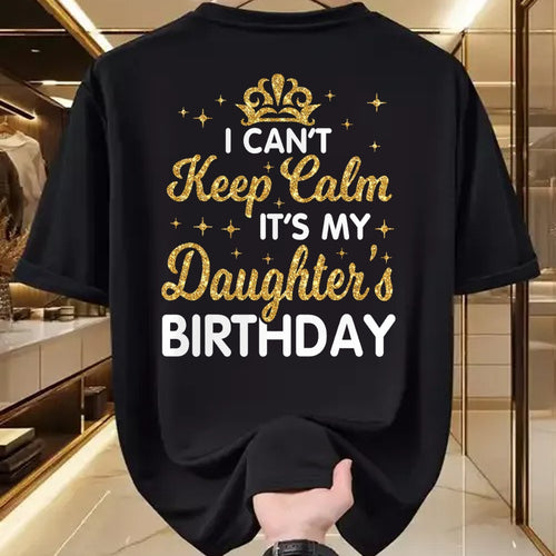 Gift for Mom Shirt, Funny Mom Unisex T-Shirt/Hoodie/Sweatshirt HLT00 - I Can't Keep Calm It_s My Mom_s Birthday T-Shirt