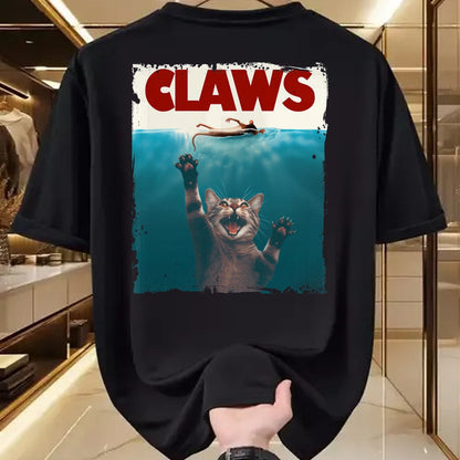 Cat Love Shirt, Funny Cat Lover Gift UnisexT-Shirt/Hoodie/Sweatshirt HLT00 - Claws Funny Cat I Love Cat Paws Cat Parody Animal Lover T-Shirt