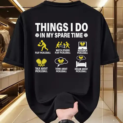 Funny Pickleball Shirt, Pickleball Lover Unisex T-Shirt/Hoodie/Sweatshirt HLT00 - Pickleball Art for Men Women Pickleball Player Pickle Ball T-Shirt