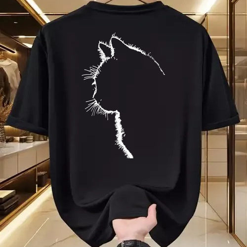 Cat Love Shirt, Funny Cat Lover Gift UnisexT-Shirt/Hoodie/Sweatshirt HLT00 - Cat Apparel Women with Cat Illustration T-Shirt Small