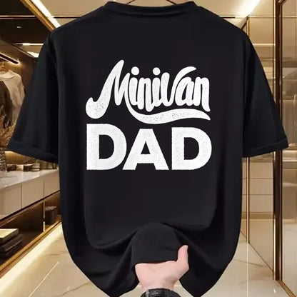 Gift for Dad Shirt, Funny Dad Unisex T-Shirt/Hoodie/Sweatshirt HLT00 – Minivan Dad Mini Van Proud Father Funny Parent Quote Daddy T-Shirt