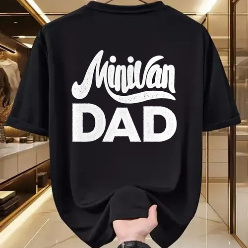 Gift for Dad Shirt, Funny Dad Unisex T-Shirt/Hoodie/Sweatshirt HLT00 – Minivan Dad Mini Van Proud Father Funny Parent Quote Daddy T-Shirt