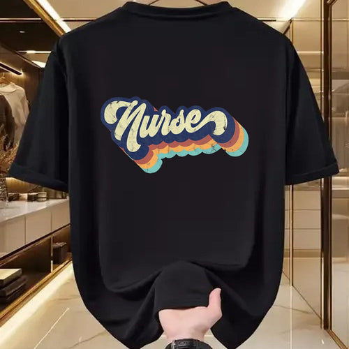 Funny Nurse Shirt, Nurse Unisex T-Shirt/Hoodie/Sweatshirt HLT00 - Retro Nurse Woman Wears a Nursing Tee on Nurse's Day T-Shirt