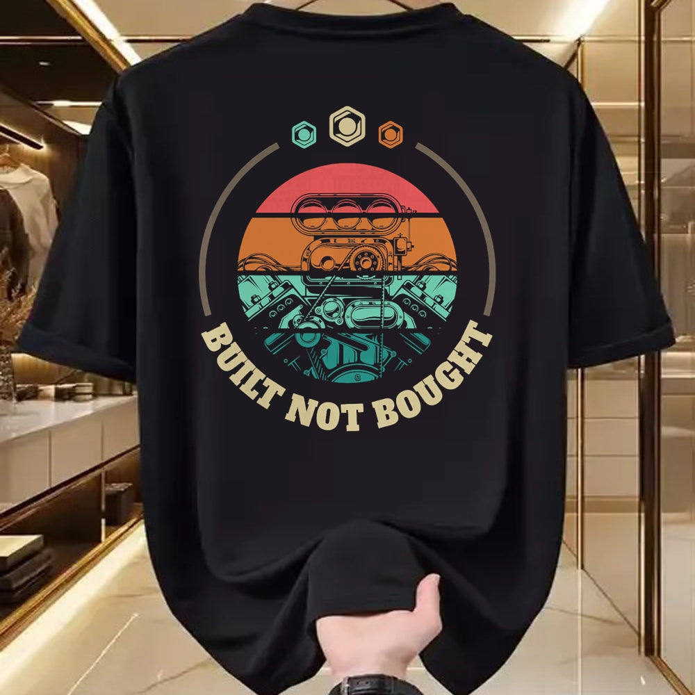 Best Mechanic Life Shirt, Funny Mechanic UnisexT-Shirt/Hoodie/Sweatshirt HLT00 - Built Not Bought Mechanic and Engineer T-Shirt