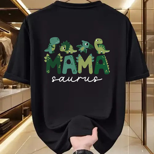 Best Dinosaur Lover Shirt, Funny Dinosaur UnisexT-Shirt/Hoodie/Sweatshirt HLT00 - Mama Saurus Mom Dinosaur Three Rex Birthday Boy Girl Family T-Shirt (2)