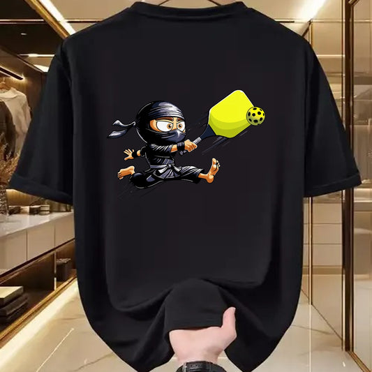 Funny Pickleball Shirt, Pickleball Lover Unisex T-Shirt/Hoodie/Sweatshirt HLT00 - Pickleball Player Ninja T-Shirt