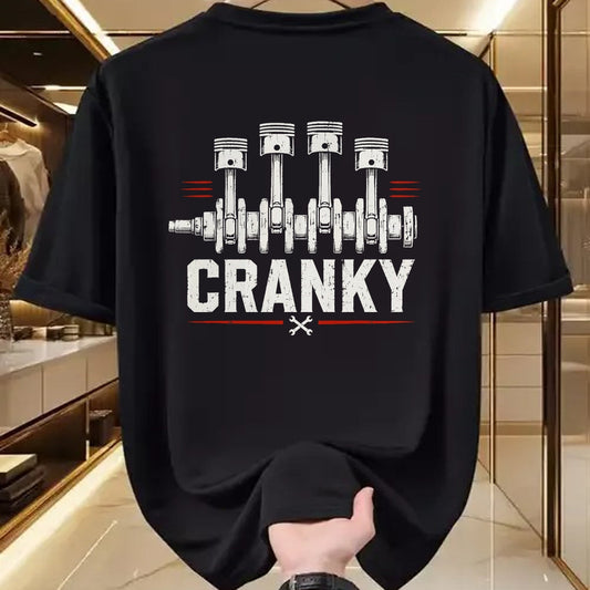 Best Mechanic Life Shirt, Funny Mechanic UnisexT-Shirt/Hoodie/Sweatshirt HLT00 - Cranky Car Mechanic Shirt Crankshaft Engine Piston T-Shirt