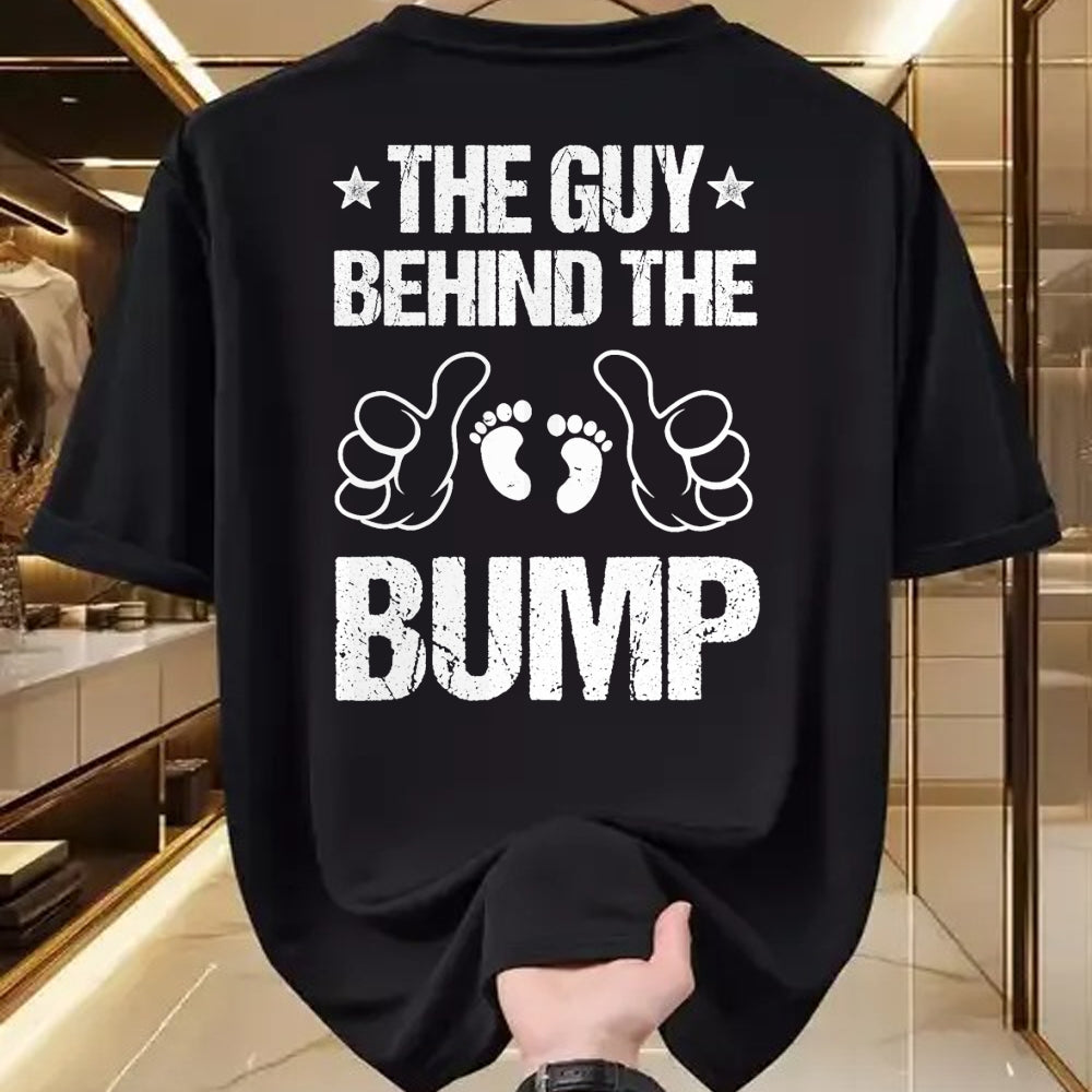 Best Wife Shirt, Wife and Husband Unisex T-Shirt/Hoodie/Sweatshirt HLT00 - The Guy Behind The Bump Pregnancy Announcement For Dad T-Shirt
