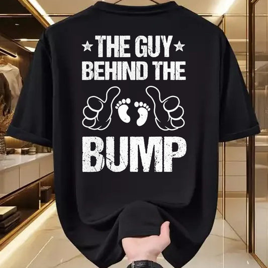 Best Wife Shirt, Wife and Husband Unisex T-Shirt/Hoodie/Sweatshirt HLT00 - The Guy Behind The Bump Pregnancy Announcement For Dad T-Shirt
