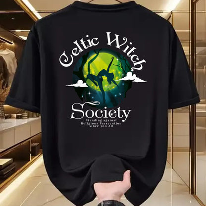 Gift for Dad Shirt, Funny Dad Unisex T-Shirt/Hoodie/Sweatshirt HLT00 – Celtic Witch Society Quote Since 300 aD T-Shirt