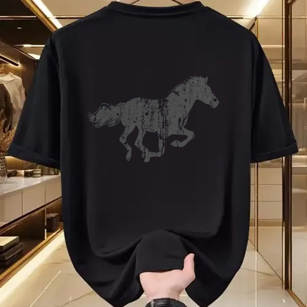 Best Horse Lover Shirt , Funny Horse UnisexT-Shirt/Hoodie/Sweatshirt HLT00 - Horse Vintage Design - Horse Print T-Shirt, Men, Black, 3X-Large