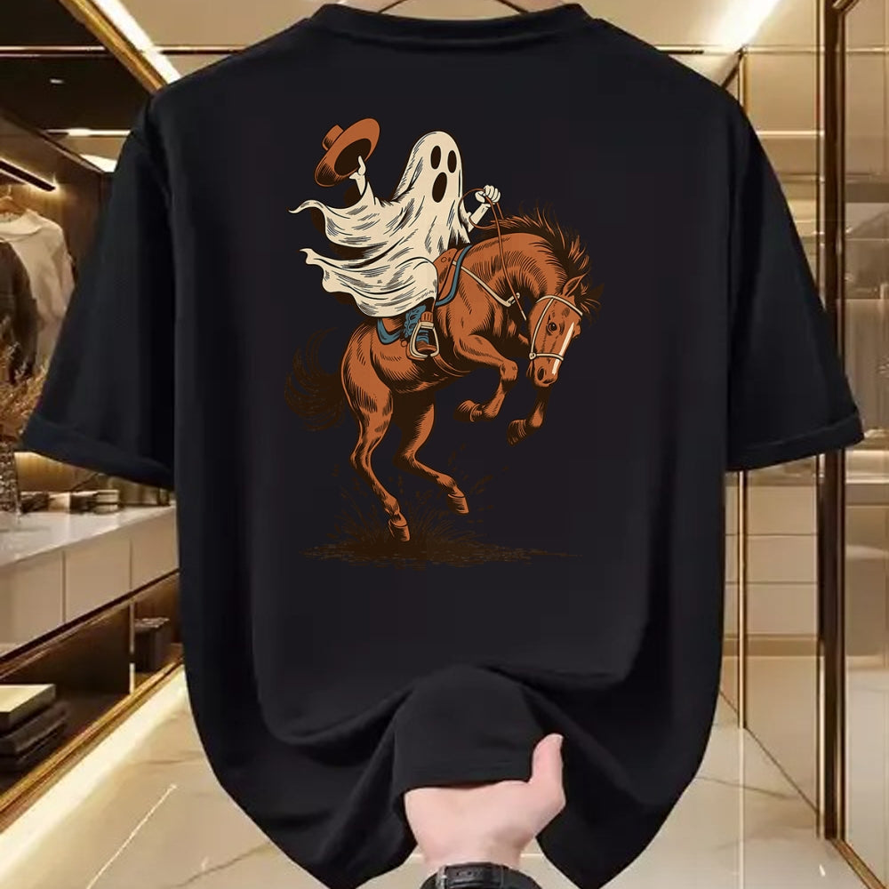 Best Horse Lover Shirt , Funny Horse UnisexT-Shirt/Hoodie/Sweatshirt HLT00 - Halloween Western Cowboy Ghost Rodeo Horse Country T-Shirt