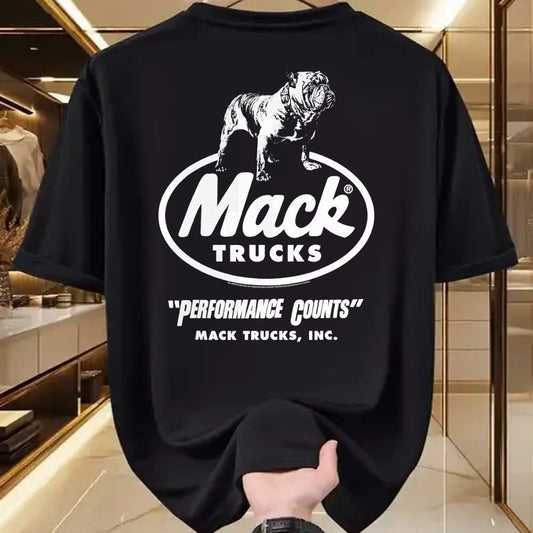 Best Truck Driver Life Shirt, Funny Trucker UnisexT-Shirt/Hoodie/Sweatshirt HLT00 - Mack Trucks Performance Counts Bulldog Logo Trucking T-Shirt