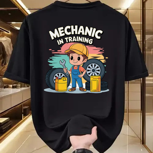 Best Mechanic Life Shirt, Funny Mechanic UnisexT-Shirt/Hoodie/Sweatshirt HLT00 - Future Mechanic Kids Outfit Mechanic in Training Style T-Shirt