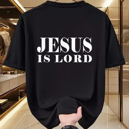 Christian Tee, Christian Faith Unisex T-Shirt/Hoodie/Sweatshirt HLT00 - Jesus Is Lord Christian God Christ T-Shirt Gift White Word T-Shirt