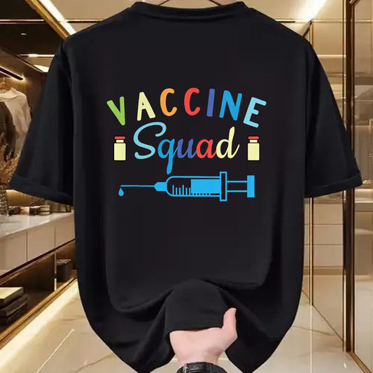 Best Doctor Shirt, Funny Doctor UnisexT-Shirt/Hoodie/Sweatshirt HLT00 - Vaccine Squad Cute Nurse Doctor DR Funny Vaccinated 19 Tee T-Shirt