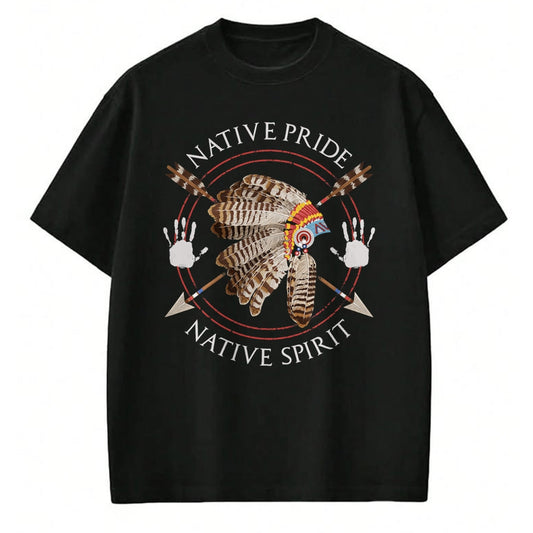 Native American T-Shirts, Vintage Native American Unisex T-Shirt/Hoodie/Sweatshirt HLT00 - Native Pride Native Spirit Cherokee American Indian