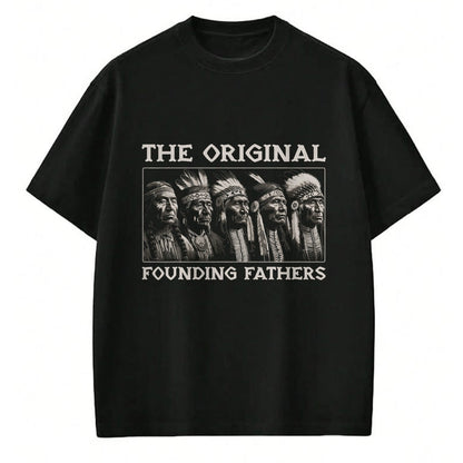 Native American T-Shirts, Vintage Native American Unisex T-Shirt/Hoodie/Sweatshirt HLT00 - The Original Founding Fathers Vintage Native American Indian