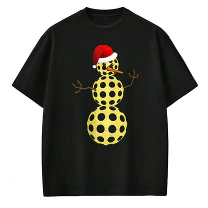 Funny Pickleball Shirt, Pickleball Lover Unisex T-Shirt/Hoodie/Sweatshirt HLT00 - Pickleball Christmas T-Shirt Funny Pickleball Snowman Shirt Tank Top