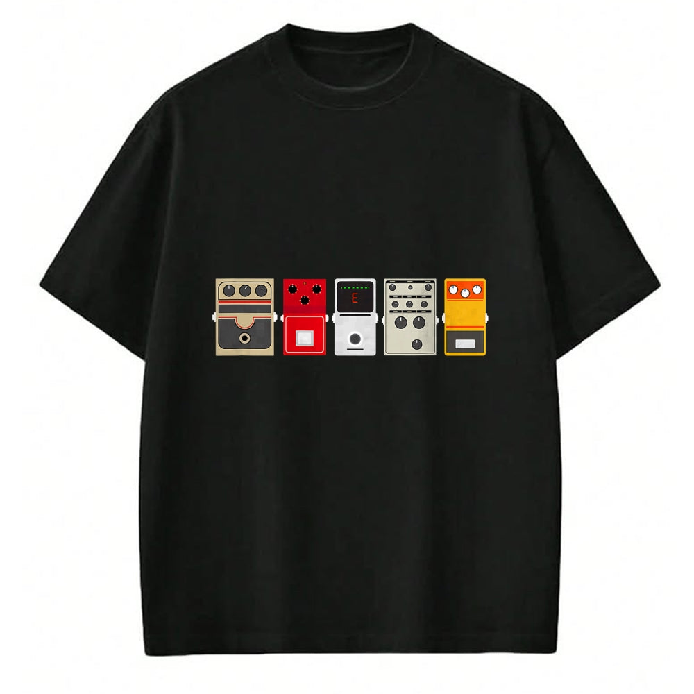 Guitar Lover Shirt, Funny Guitar UnisexT-Shirt/Hoodie/Sweatshirt HLT00 - Guitar Effects PedalStomp Box Rock T Shirt T-Shirt