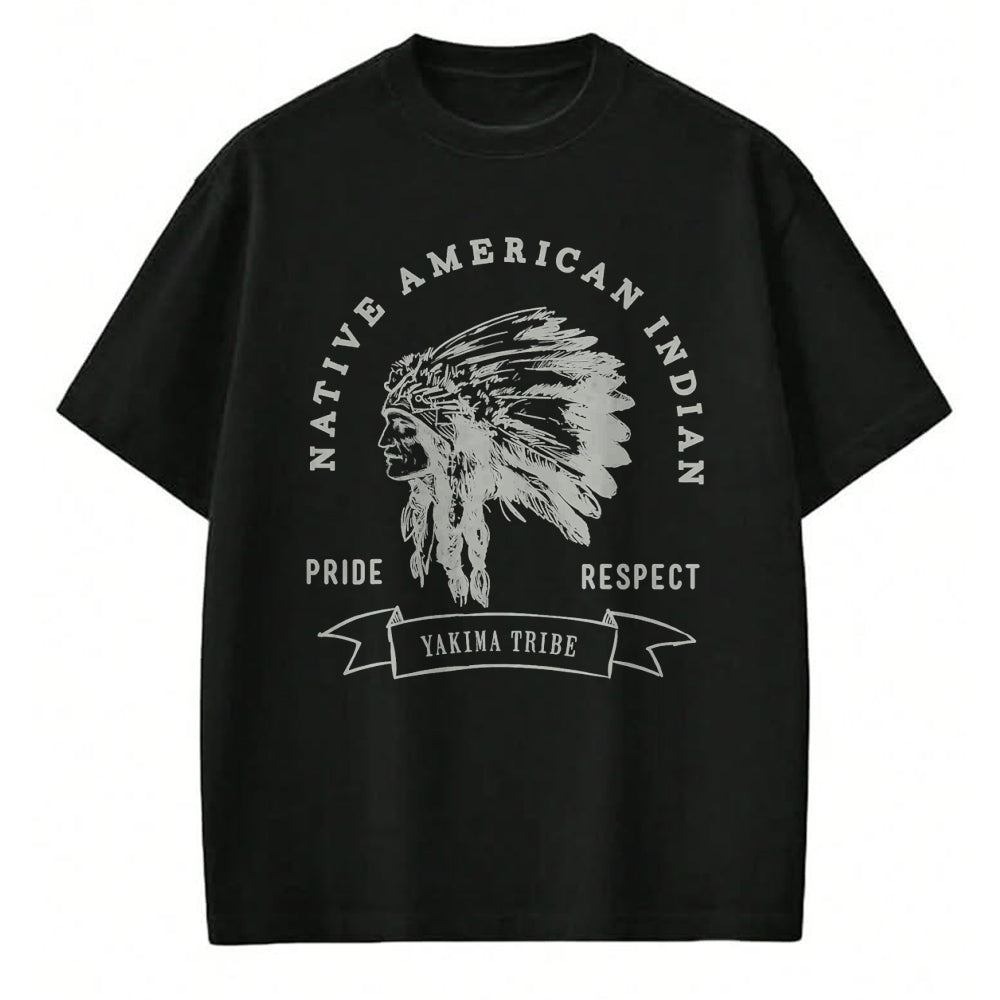 Native American T-Shirts, Vintage Native American Unisex T-Shirt/Hoodie/Sweatshirt HLT00 - Yakima Tribe Native American Indian Pride Respect