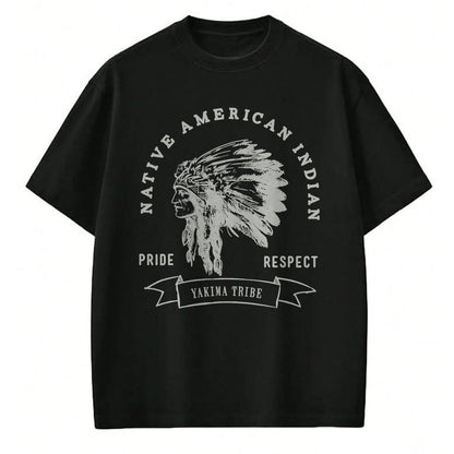 Native American T-Shirts, Vintage Native American Unisex T-Shirt/Hoodie/Sweatshirt HLT00 - Yakima Tribe Native American Indian Pride Respect