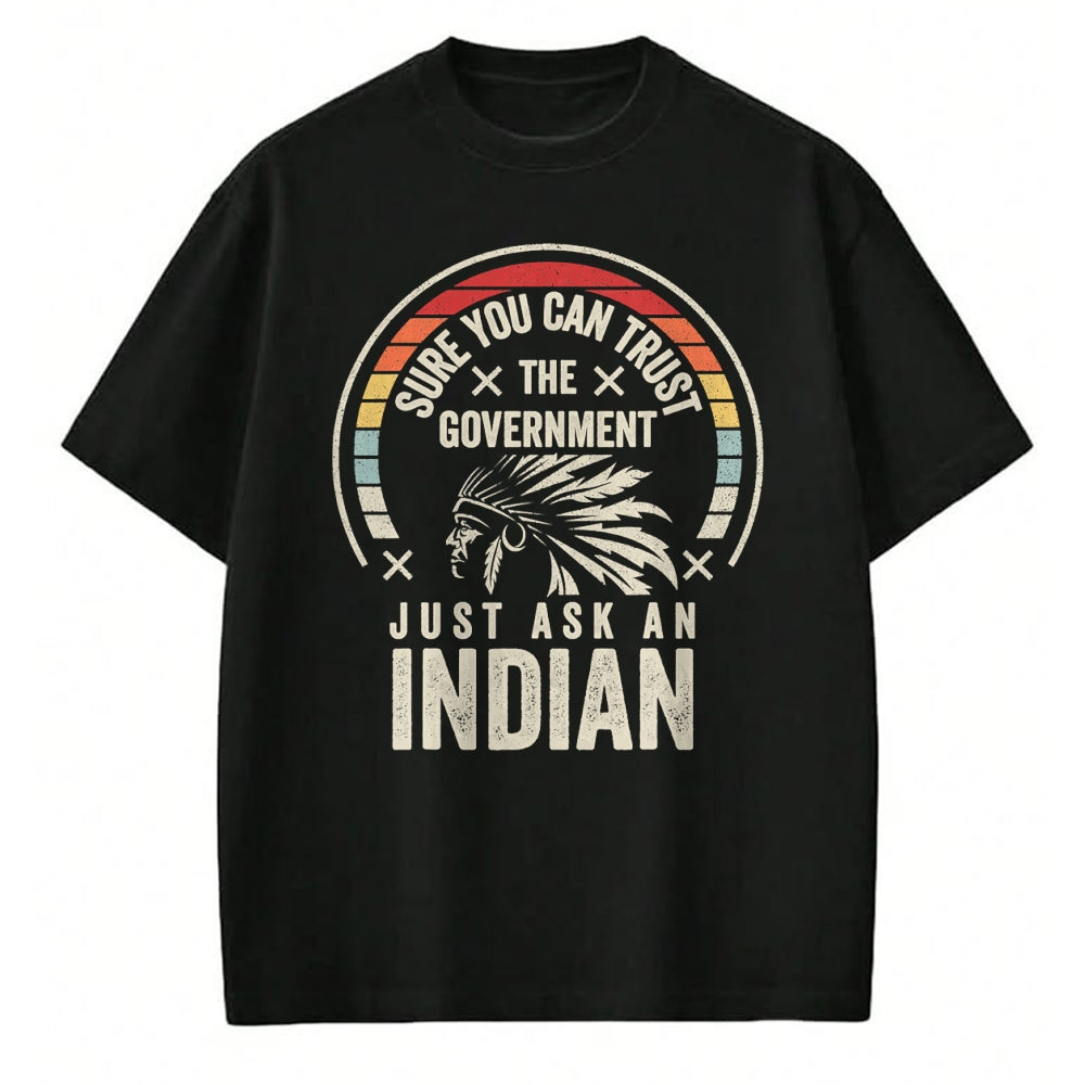 Native American T-Shirts, Vintage Native American Unisex T-Shirt/Hoodie/Sweatshirt HLT00 - Retro Vintage Native American Trust Government