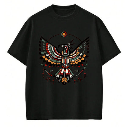 Native American T-Shirts, Vintage Native American Unisex T-Shirt/Hoodie/Sweatshirt HLT00 - Thunderbird Native American Tribal Art