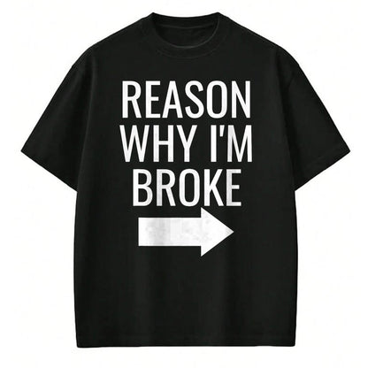Best Wife Shirt, Wife and Husband Unisex T-Shirt/Hoodie/Sweatshirt HLT00 - Reason Why I'm Broke Spoiled Funny Matching Couples T-Shirt (2)