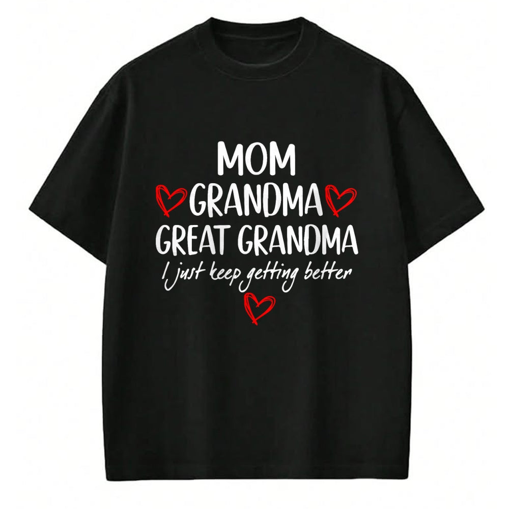 Best Grandma Shirt, Proud Grandma Unisex T-Shirt/Hoodie/Sweatshirt HLT00 - Gifts for Grandma from Grandkids Mom Grandma Great Grandma T-Shirt (1)