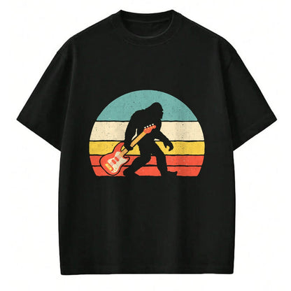 Guitar Lover Shirt, Funny Guitar UnisexT-Shirt/Hoodie/Sweatshirt HLT00 - Bigfoot Bass Guitar - Bass Player Bassist Music Guitarist T-Shirt