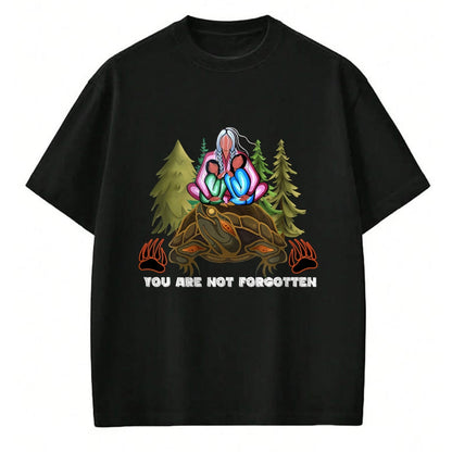 Native American T-Shirts, Vintage Native American Unisex T-Shirt/Hoodie/Sweatshirt HLT00 - You Are Not Forgotten I Native American Women MMIW Awareness (1)