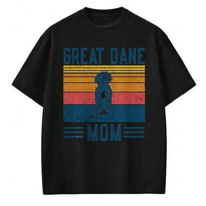 Dog Love Shirt, Dog Lover Gift T-Shirt/Hoodie/Sweatshirt HLT00 - Dog Great Dane Mom - Vintage Great Dane Mom T-Shirt