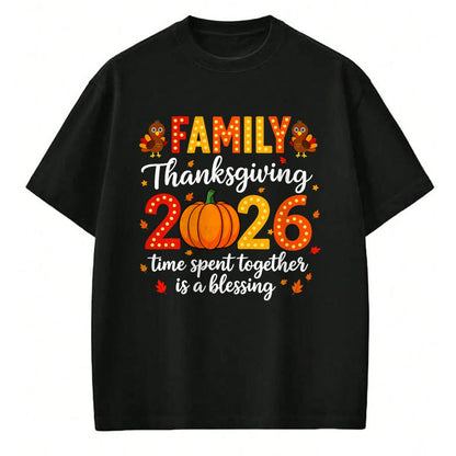 Best Thanksgiving Family Shirt , Funny Thanksgiving UnisexT-Shirt/Hoodie/Sweatshirt HLT00 - Family Thanksgiving 2026 Thanksgiving Crew Turkey Matching T-Shirt (3)