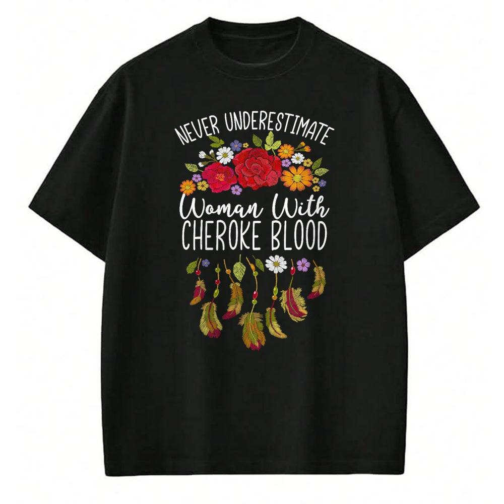 Native American T-Shirts, Vintage Native American Unisex T-Shirt/Hoodie/Sweatshirt HLT00 - Cherokee Native American women