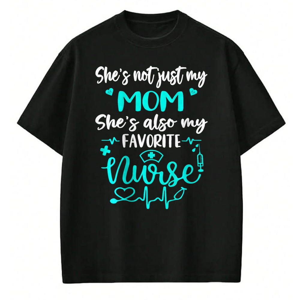 Funny Nurse Shirt, Nurse Unisex T-Shirt/Hoodie/Sweatshirt HLT00 - My Mom Is A Nurse - Proud Nurse Son Daughter RN LPN Family T-Shirt