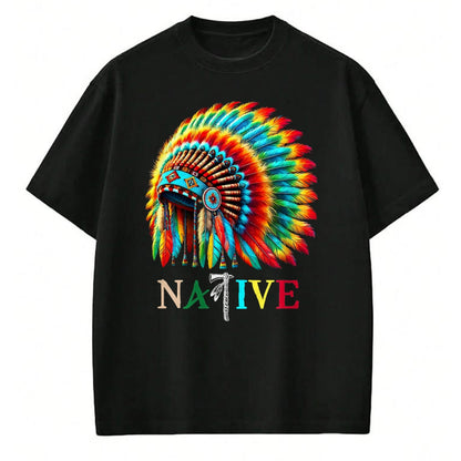 Native American T-Shirts, Vintage Native American Unisex T-Shirt/Hoodie/Sweatshirt HLT00 - Native American Indian Day Pride Indigenous Cherokee Costume