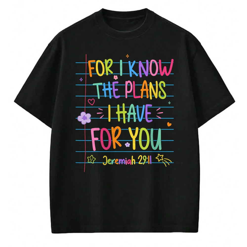 Best Student Shirt, Funny Back To School UnisexT-Shirt/Hoodie/Sweatshirt HLT00 - for I Know The Plans I Have for You Christian Back to School T-Shirt (1)