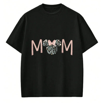 Gift for Mom Shirt, Funny Mom Unisex T-Shirt/Hoodie/Sweatshirt HLT00 - Disney Minnie Mouse Spring Florals Mom T-Shirt
