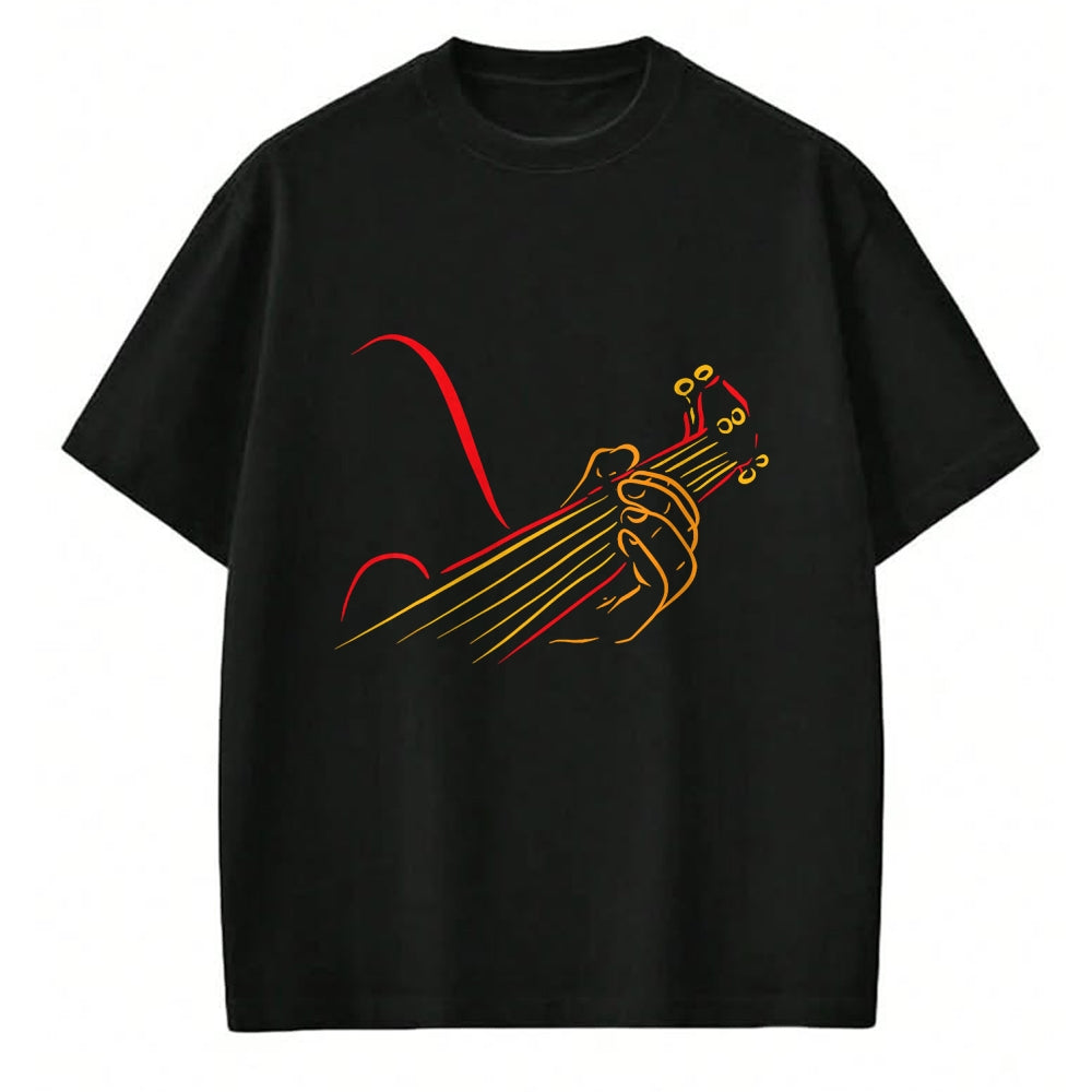 Guitar Lover Shirt, Funny Guitar UnisexT-Shirt/Hoodie/Sweatshirt HLT00 - Playing Guitar Guitarist Music Life Funny Gift T-Shirt