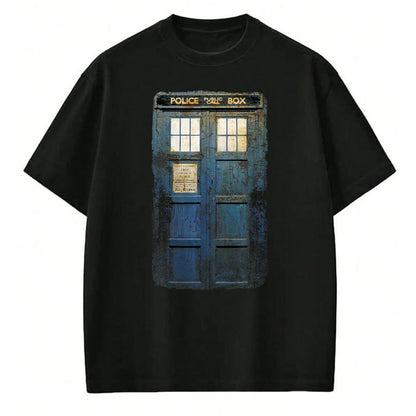 Best Doctor Shirt, Funny Doctor UnisexT-Shirt/Hoodie/Sweatshirt HLT00 - Cosplay Tardis Distressed Time-Traveller Sci-Fan T-Shirt