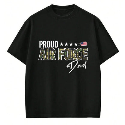 Gift for Dad Shirt, Funny Dad Unisex T-Shirt/Hoodie/Sweatshirt HLT00 – OCP Proud Air Force Dad T-Shirt