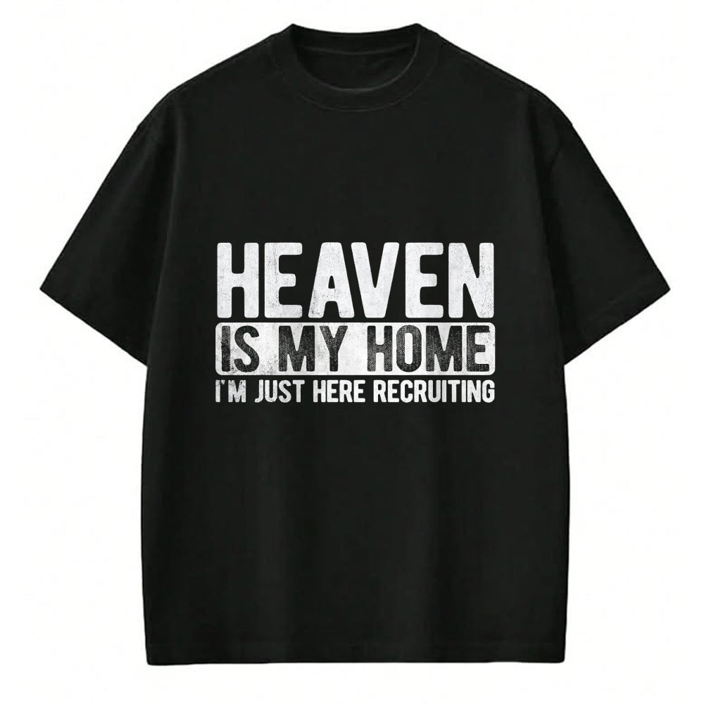 Christian Tee, Christian Faith Unisex T-Shirt/Hoodie/Sweatshirt HLT00 - Heaven Is My Home Christian Religious Jesus T-Shirt