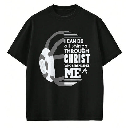 Christian Tee, Christian Faith Unisex T-Shirt/Hoodie/Sweatshirt HLT00 - Christian Wrestling, Motivational Christian Wrestling T-Shirt