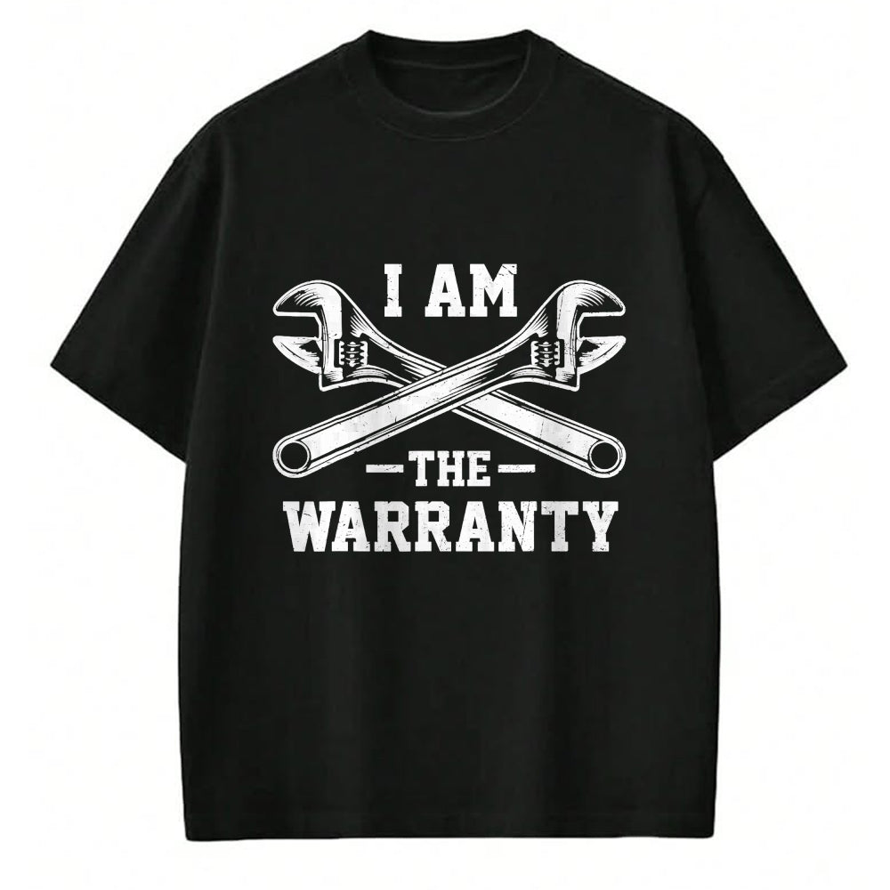 Best Mechanic Life Shirt, Funny Mechanic UnisexT-Shirt/Hoodie/Sweatshirt HLT00 - I Am The Warranty Crossed Wrench Proud Auto Mechanic T-Shirt