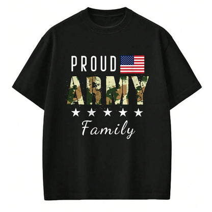 Gift for Mom Shirt, Funny Mom Unisex T-Shirt/Hoodie/Sweatshirt HLT00 - Army Graduation Proud Military Family Mom Dad Brother Sister T-Shirt