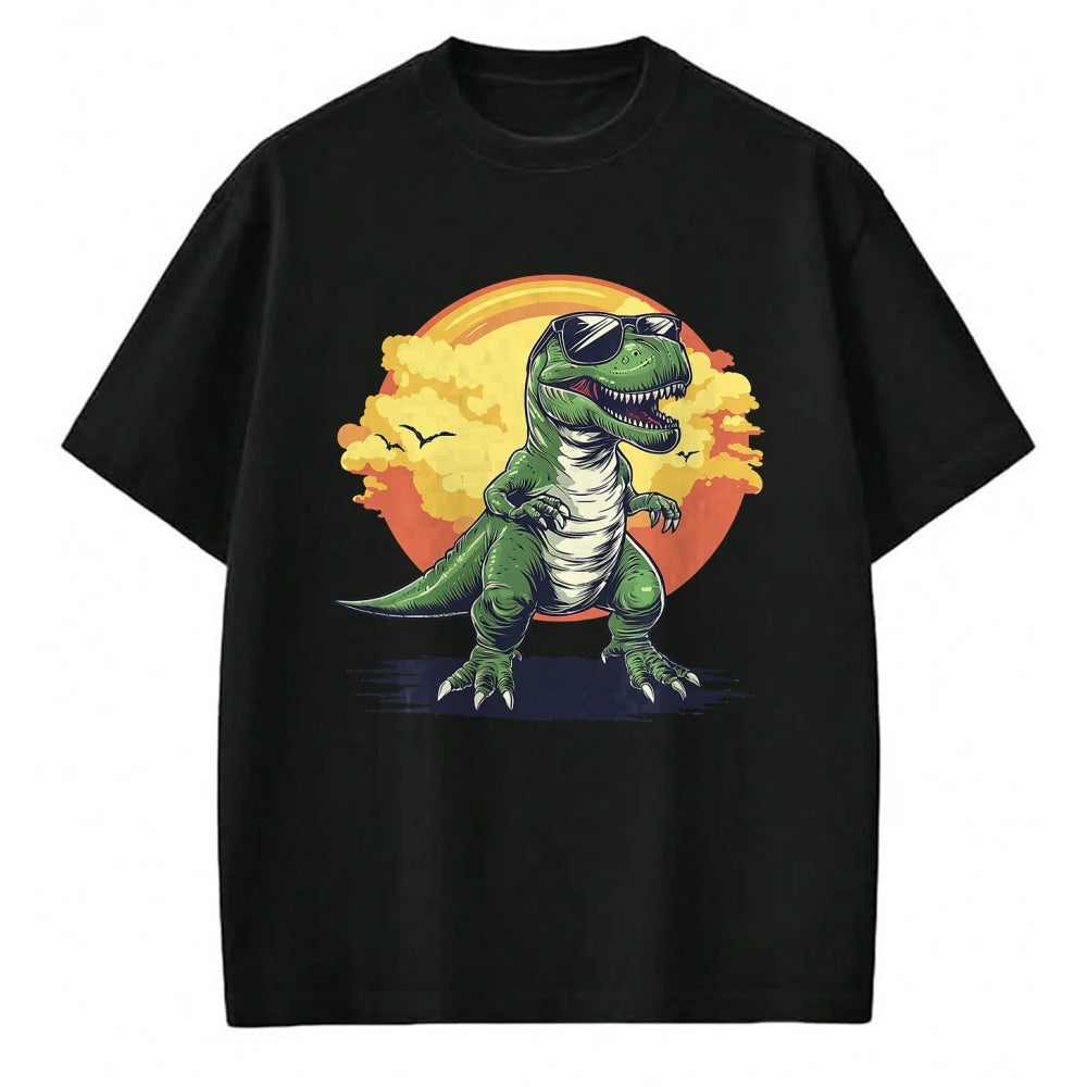 Best Dinosaur Lover Shirt, Funny Dinosaur UnisexT-Shirt/Hoodie/Sweatshirt HLT00 - Trex Dinosaur Dino Wearing Sunglasses Funny Graphic T-Shirt