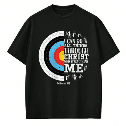 Christian Tee, Christian Faith Unisex T-Shirt/Hoodie/Sweatshirt HLT00 - Christian Archery Gifts Women Teen Girls Men Boys Religious T-Shirt