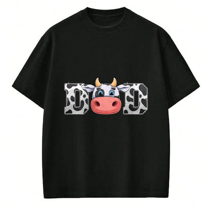 Best Farmer Life Shirt, Funny Farmer UnisexT-Shirt/Hoodie/Sweatshirt HLT00 - Dad Cow Print Cowboy Animal Pattern Farmer Cow Father Dad T-Shirt