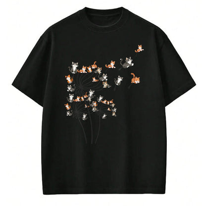 Cat Love Shirt, Funny Cat Lover Gift UnisexT-Shirt/Hoodie/Sweatshirt HLT00 - Cat Shirt Cat Shirts for Women Girls Cute Dandelion T-Shirt (1)